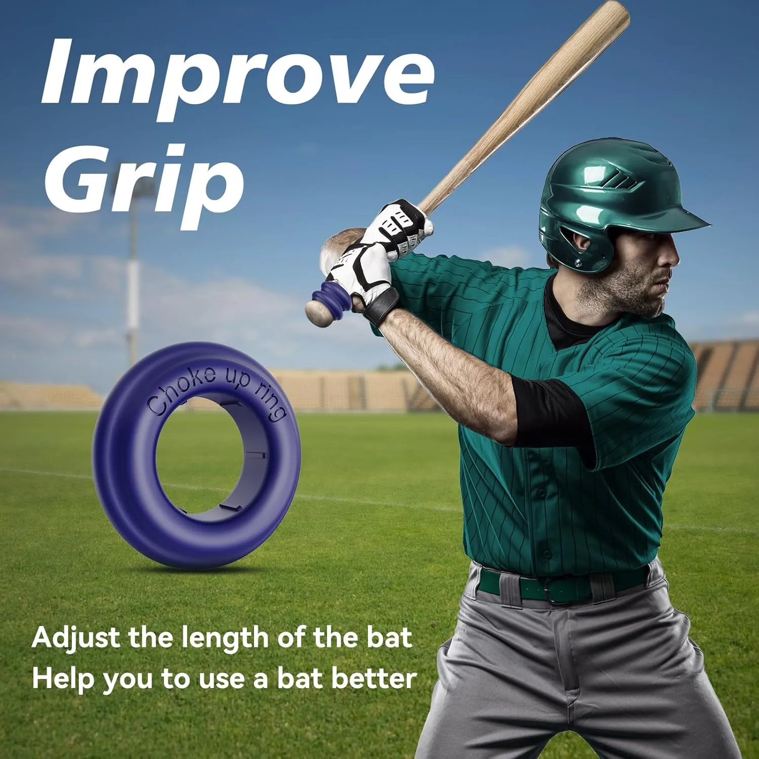 5 Packs Baseball Bat Grip Choke Up Rings Choke Ring Baseball Softball Teeball Tball Bat Choke Up Ring Bat Knob Baseball Bat Accessories
