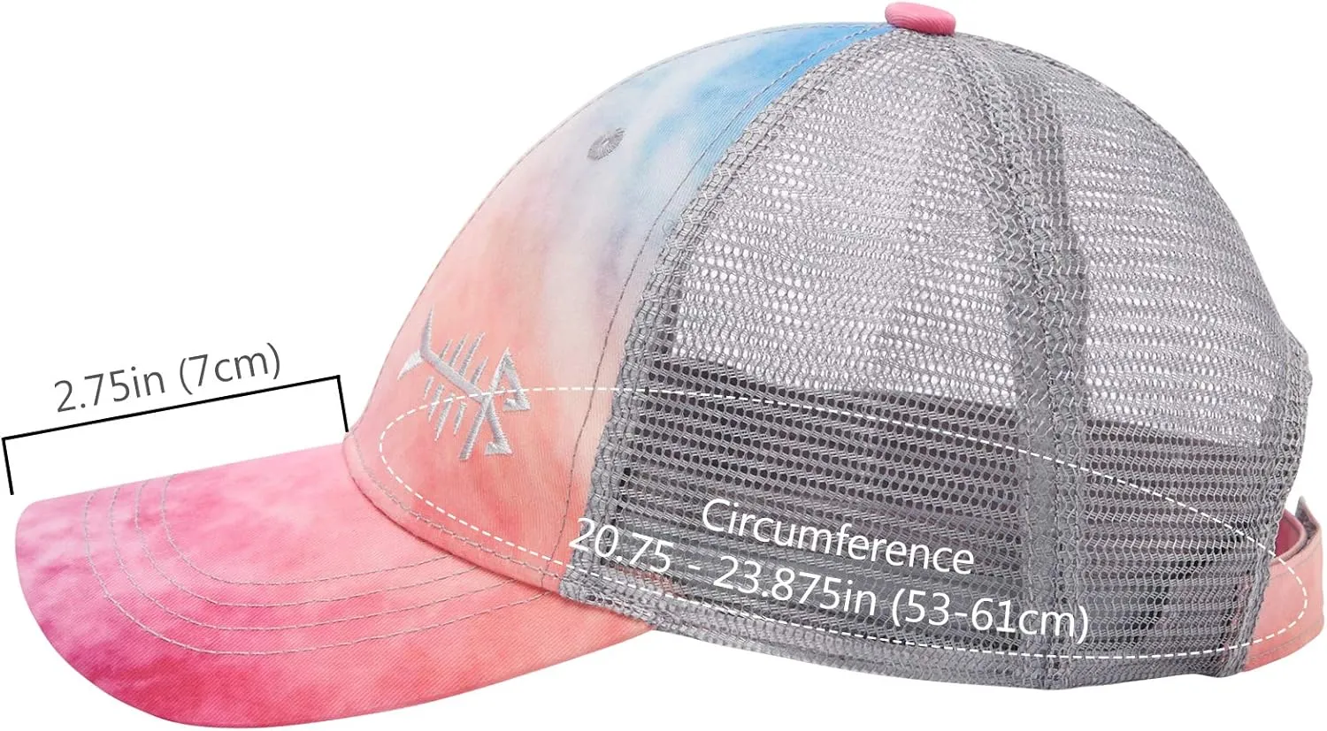 BASSDASH Altimate Fishing Hat Mesh Back for Men Women Adjustable Baseball Trucker Cap