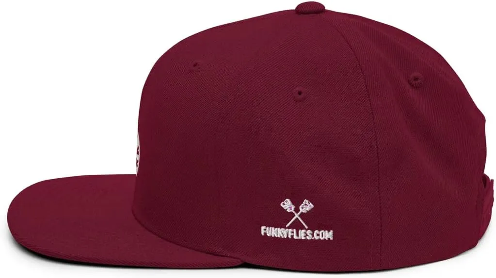 Circle Jerky Flat Brim Snapback Hat