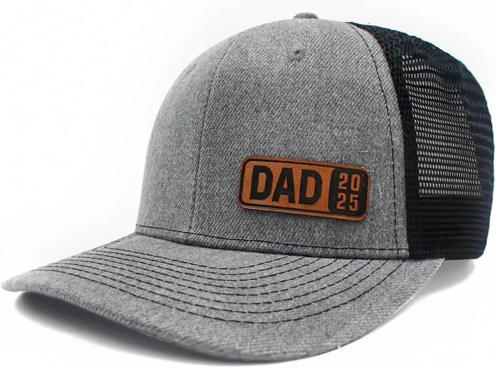 Daddy to Be Dad in The Street Daddy in The Sheets Hat Daddy Leather Patch Baseball Cap Gifts for Him Father's Day Birthday