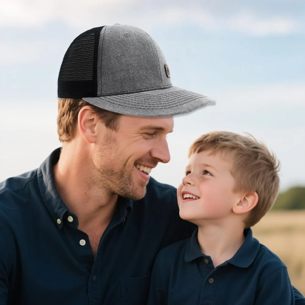 Daddy to Be Dad in The Street Daddy in The Sheets Hat Daddy Leather Patch Baseball Cap Gifts for Him Father's Day Birthday