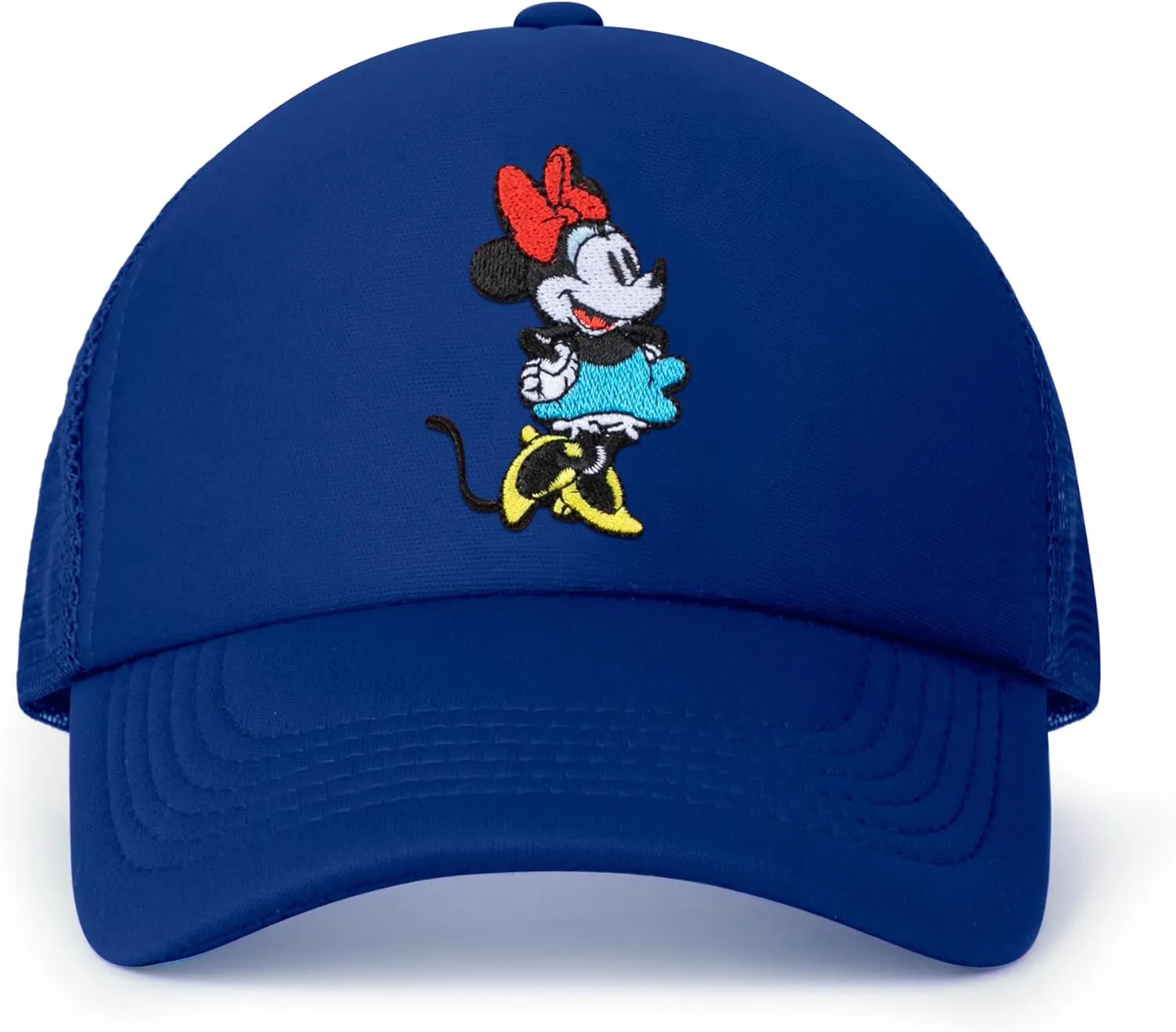 Disney Adult Trucker Hat, Minnie Mouse Mesh Snapback Baseball Cap