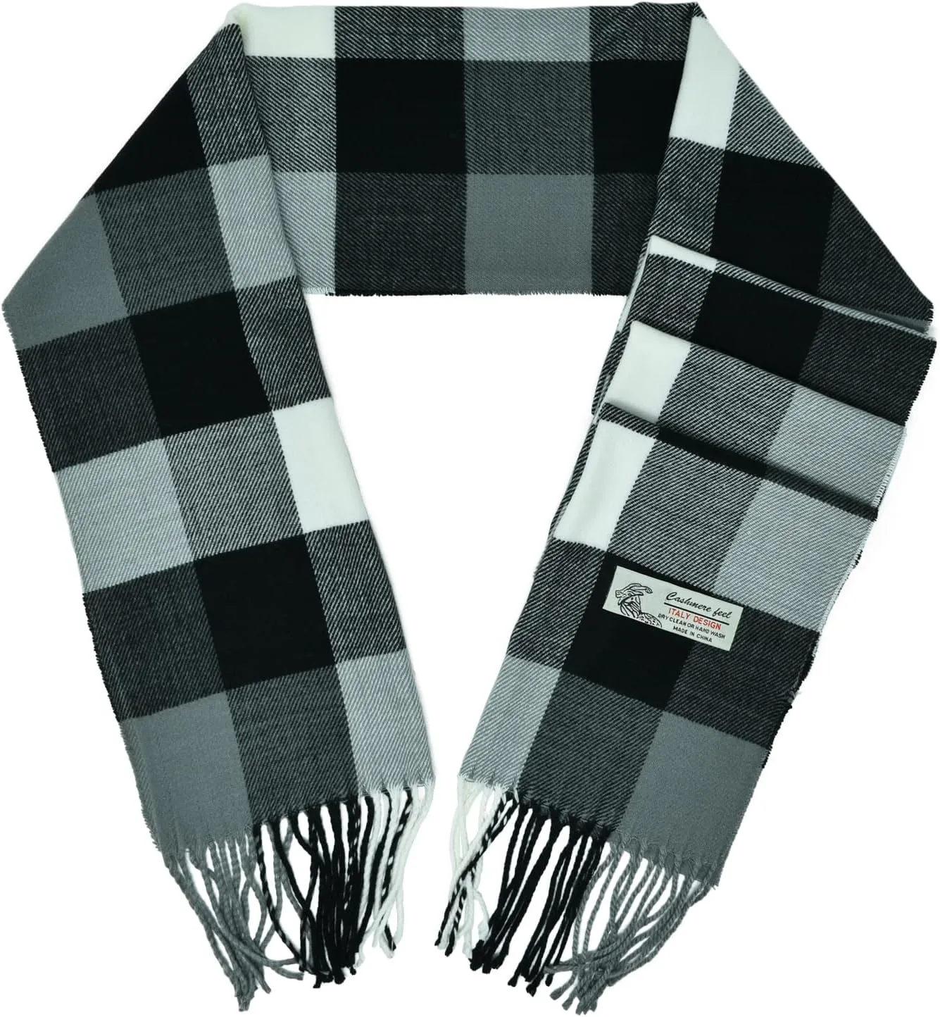 Glory Max Scottish Stewart Tartan Plaid Luxurious Winter Scarf Soft Cashmere Feel 72"x12"
