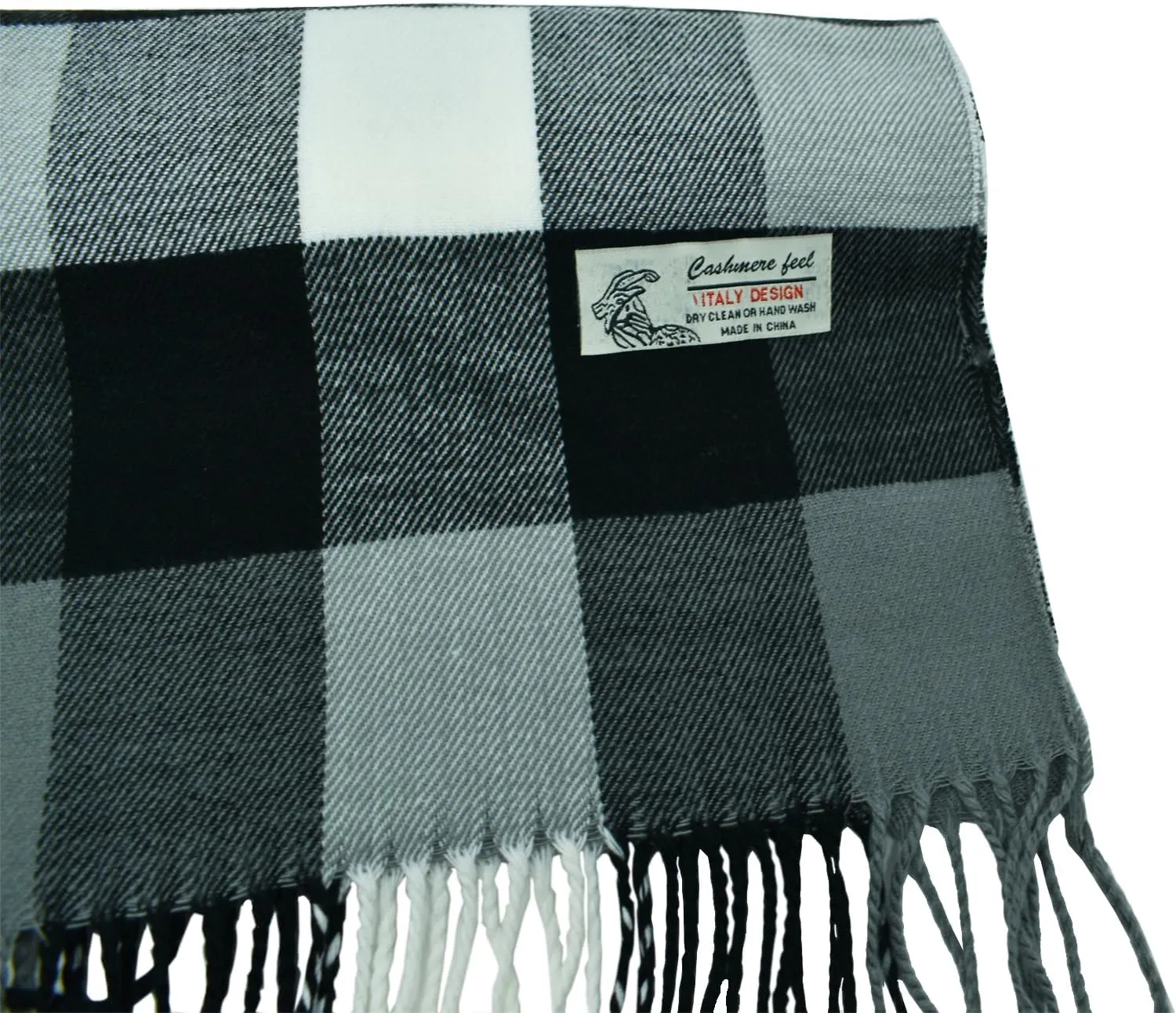 Glory Max Scottish Stewart Tartan Plaid Luxurious Winter Scarf Soft Cashmere Feel 72"x12"