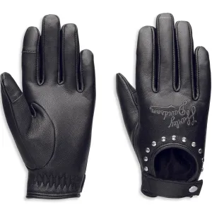 Harley-Davidson Women's Open Road Leather Glove 97704-23VW