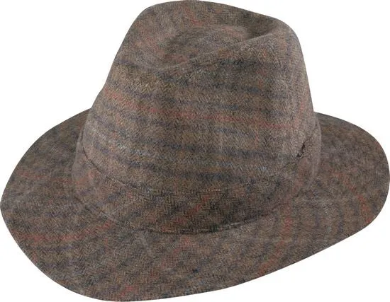 Henschel Ear Flaps Traveler Fedora Hat