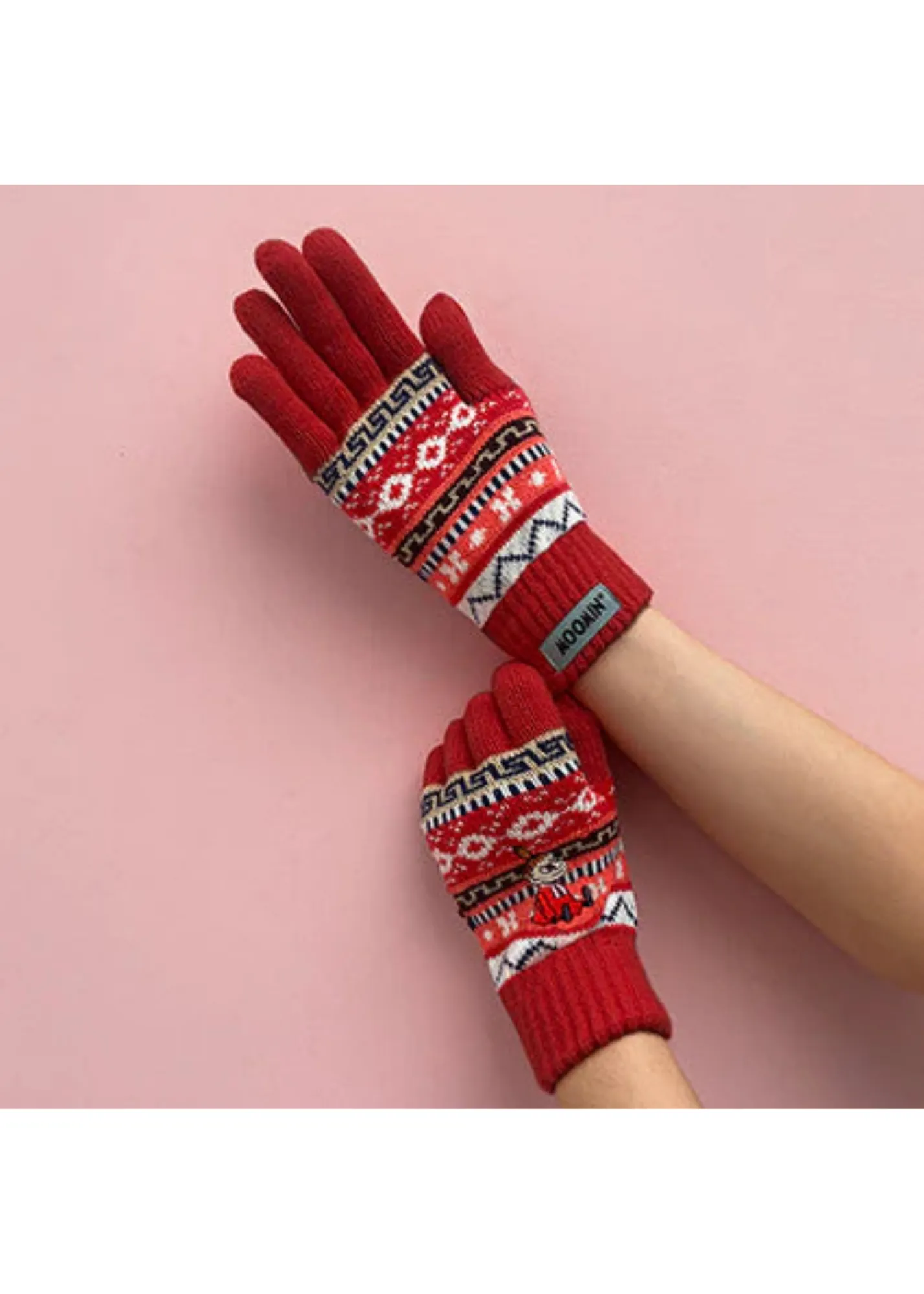 House of Disaster - Moomin Little My Fair Isle Gloves