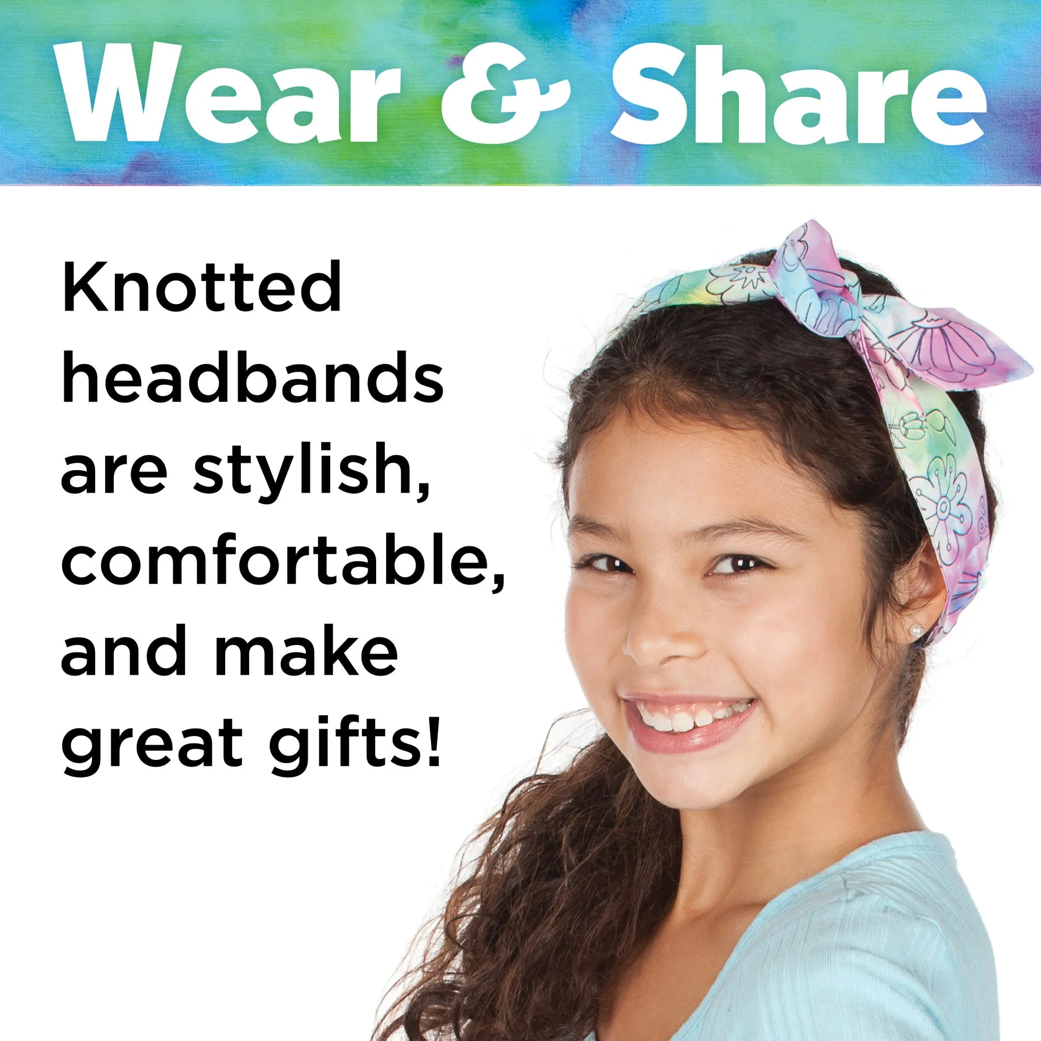 Ice-Dye Headbands - #6334000