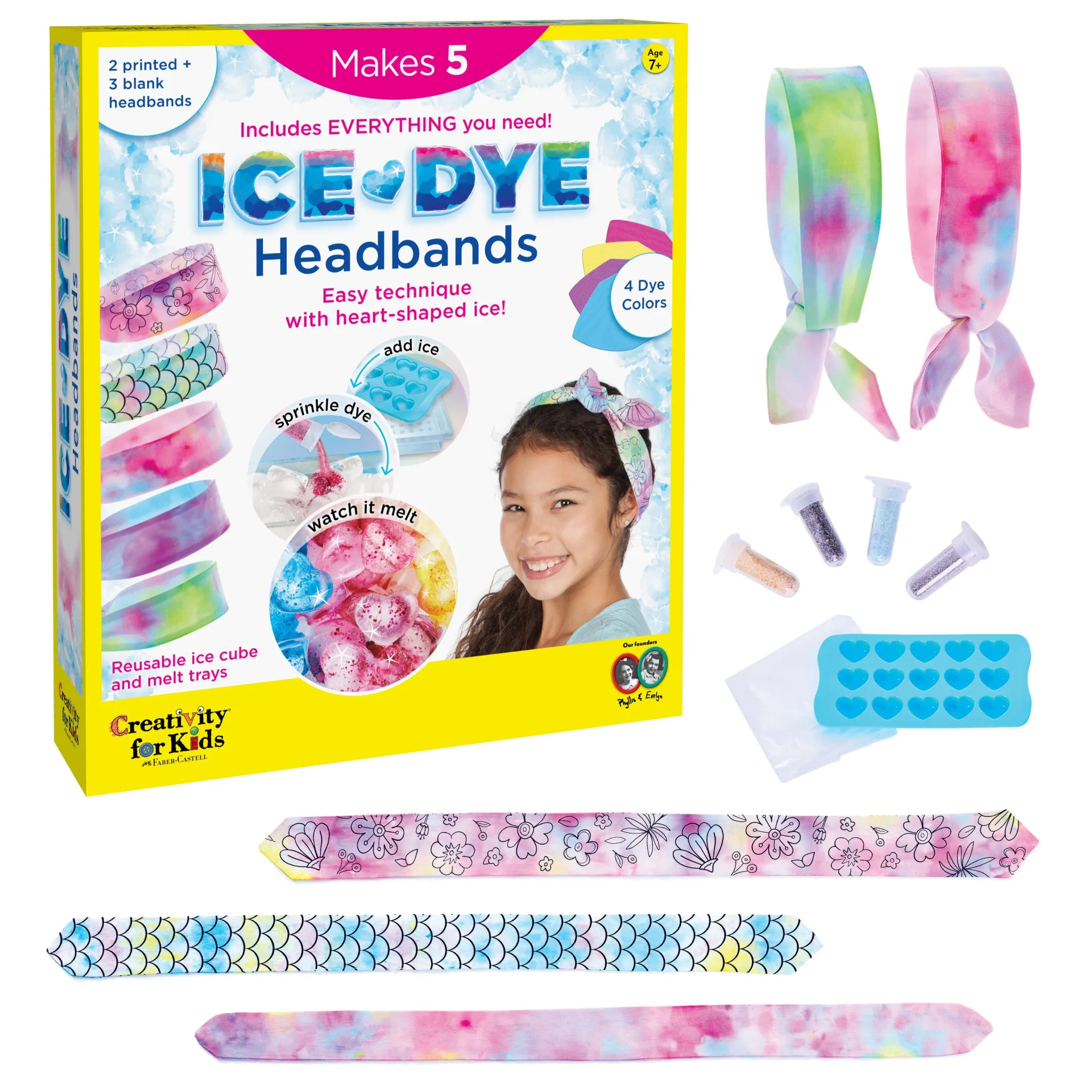 Ice-Dye Headbands - #6334000