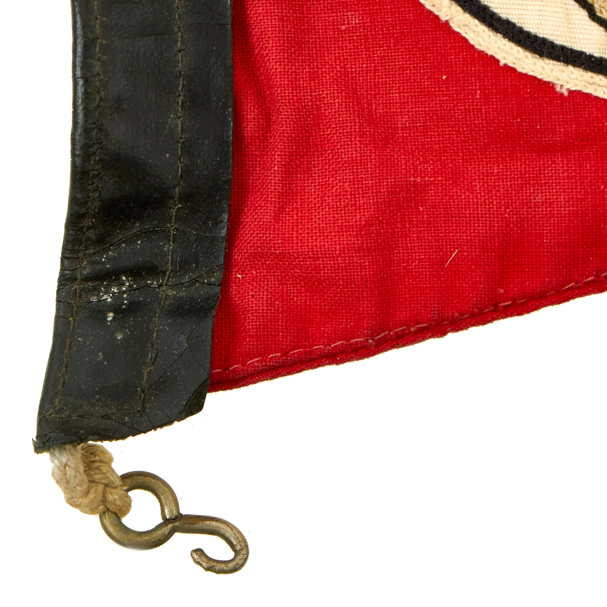 Original German WWII NSKK Vehicle Staff Car Pennant Flag - 8" x 13 ½"