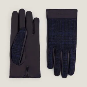Pure Cashmere & Leather men's gloves