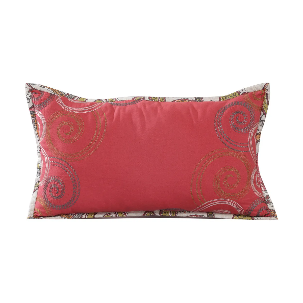 Swivel Embroidered Cushion Cover
