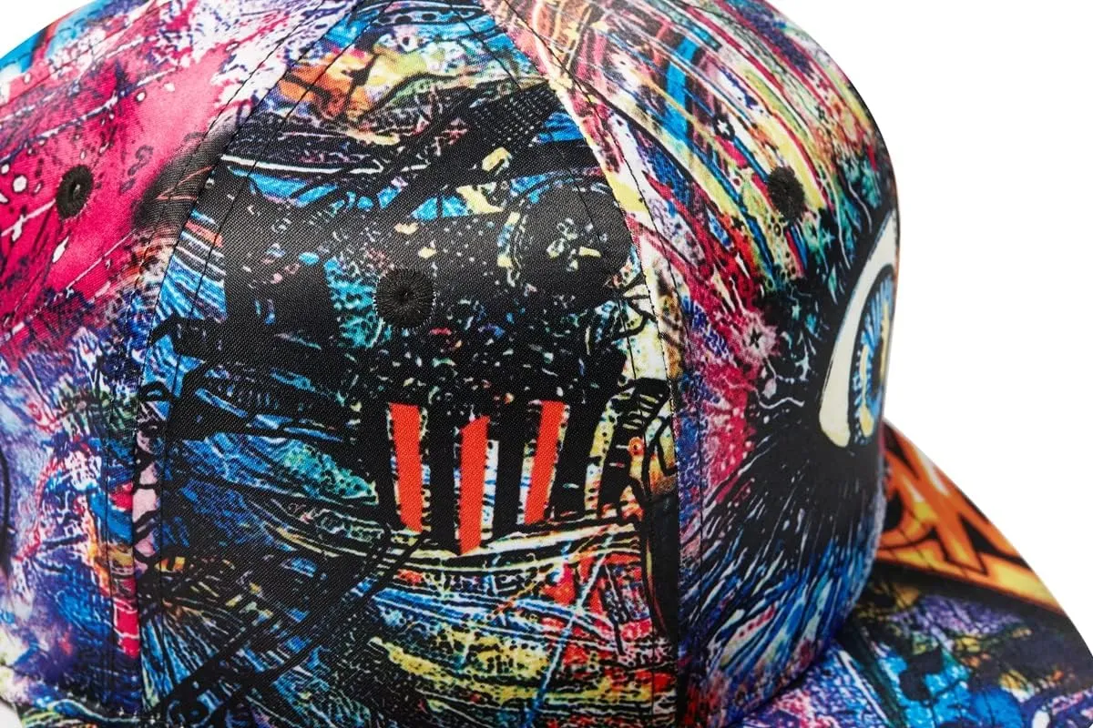 Trucker Hat Fashion Mens Women Snapback Hats - Flat Bill Brim Hat Adjustable Baseball Cap